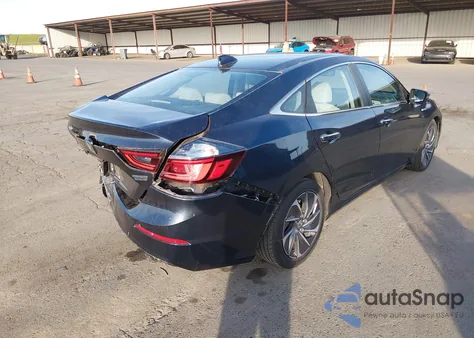 2019 Honda Insight Touring из США, поврежденный, VIN 19XZE4F94KE032143